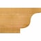 Ekena Millwork Newport Rough Sawn Rafter Tail, Western Red Cedar, 4"W x 10"H x 16"L RFT04X10X16NEW00RWR - alternate 2